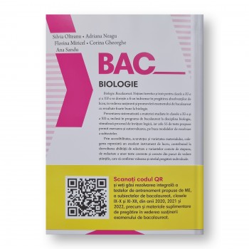 BAC Biologie 2023 - Bacalaureat - Editura Corint